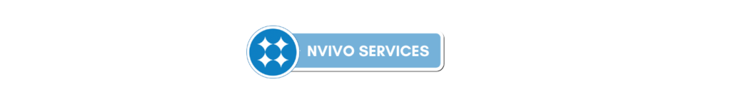 provided M-stats Nvivo Data services for data analysis and qualitative analysis and text analysis